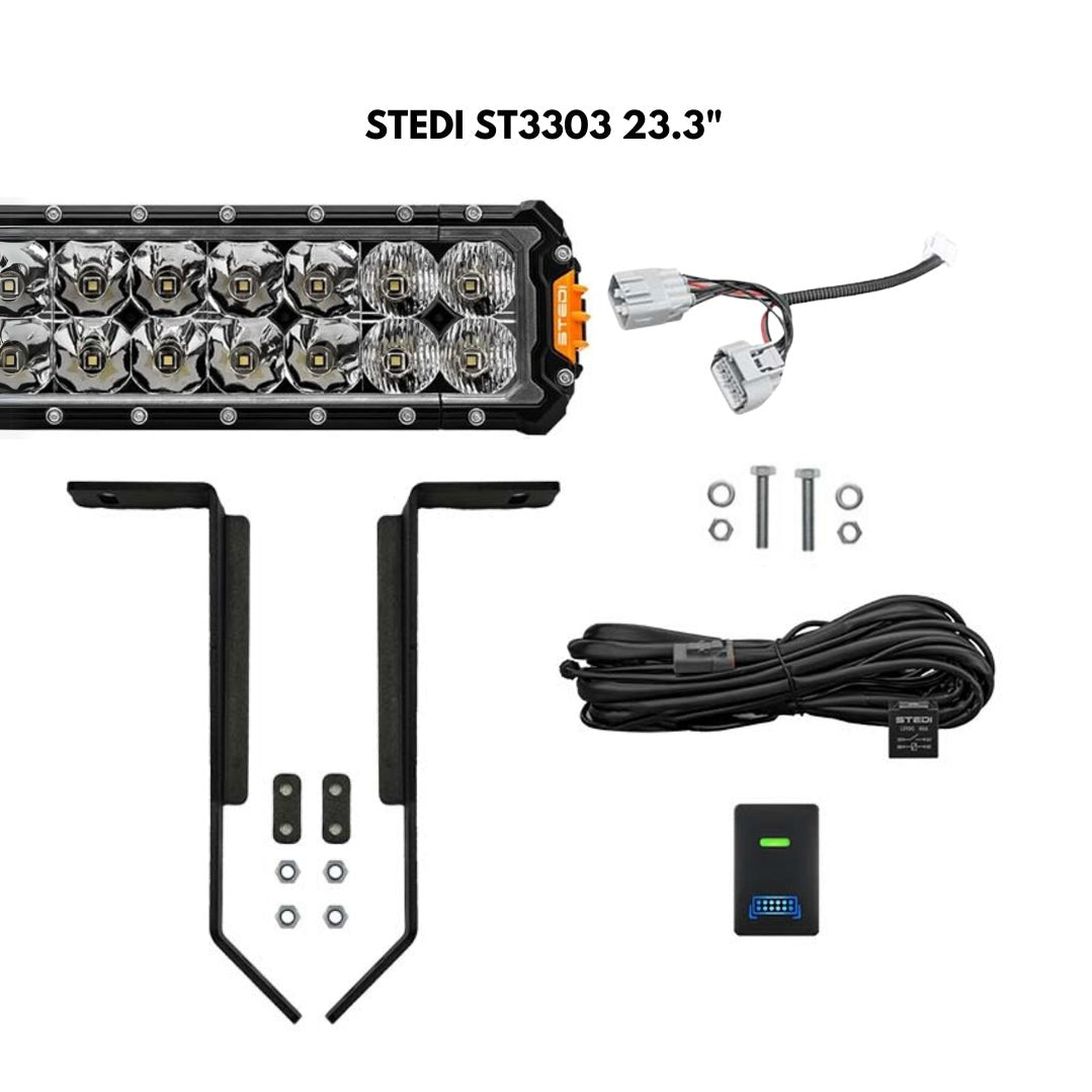 N80 Hilux Behind-Grille Light Bar