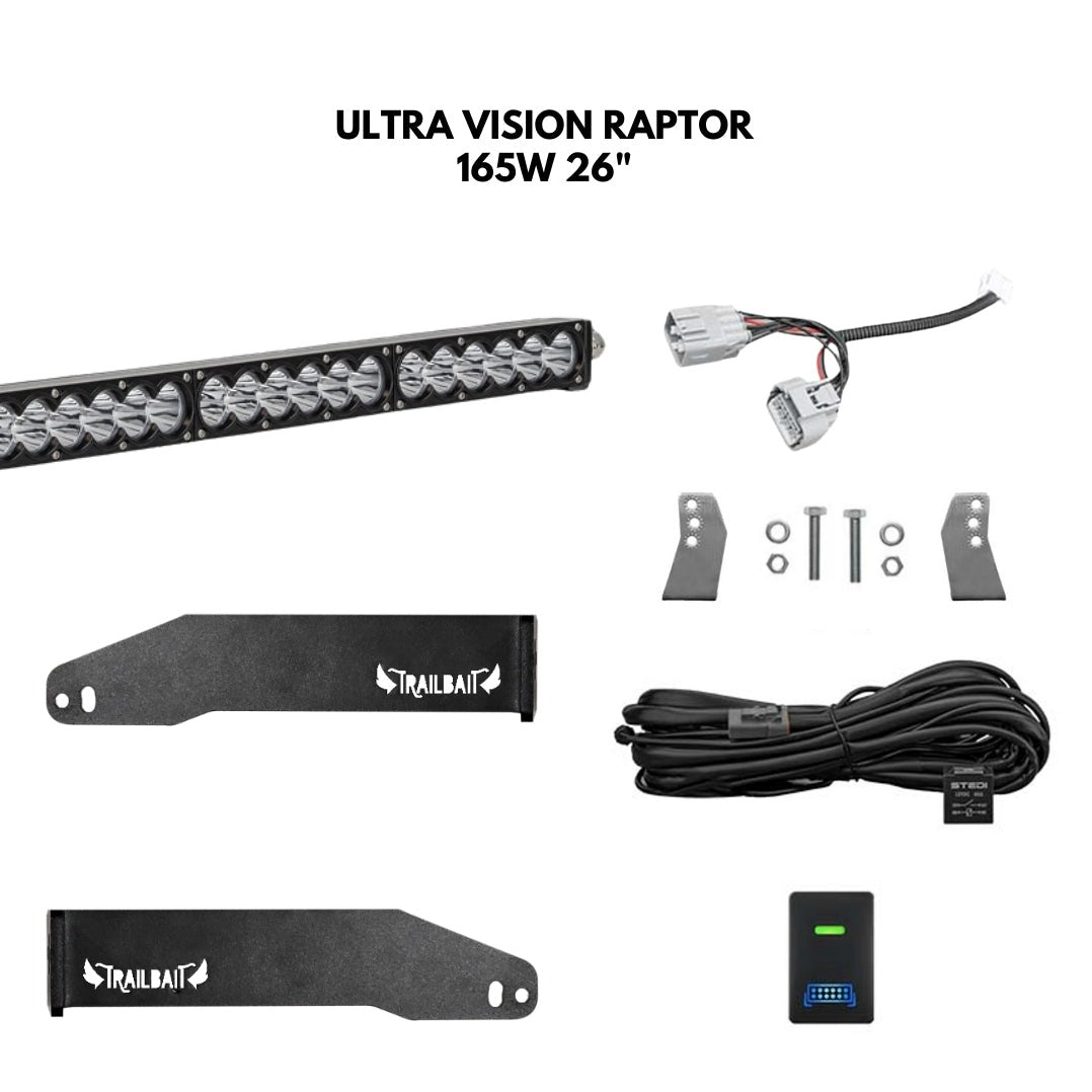 Toyota Prado Behind-Grille Light Bar