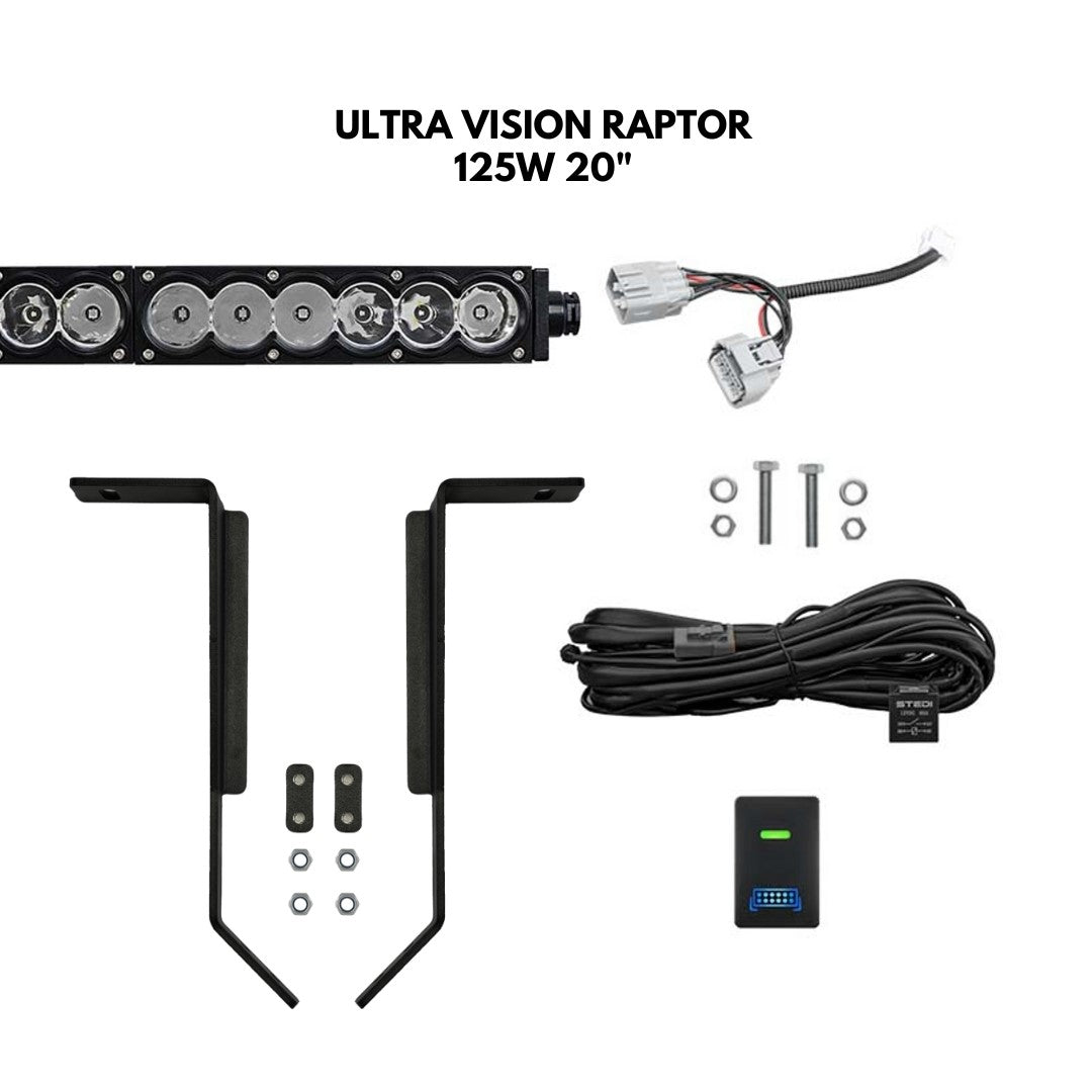 N80 Hilux Behind-Grille Light Bar