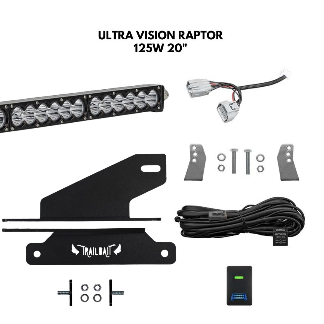 Isuzu D-Max Behind-Grille Light Bar