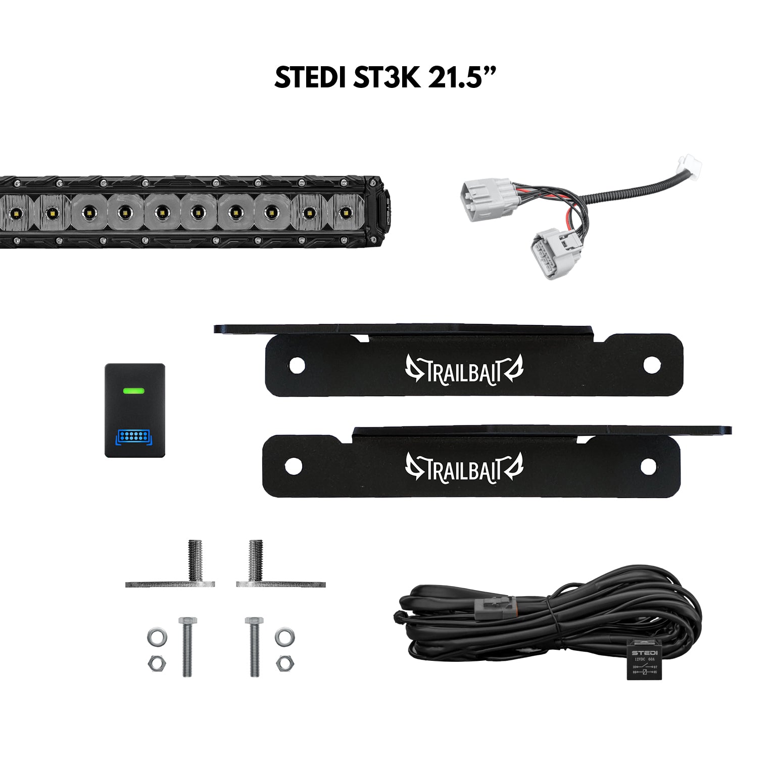 Isuzu MU-X Behind-Grille Light Bar