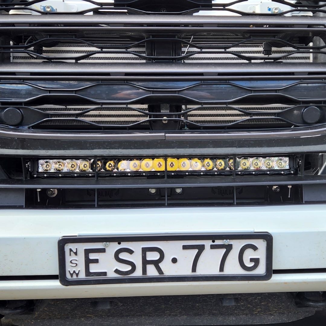 Isuzu MU-X Behind-Grille Light Bar