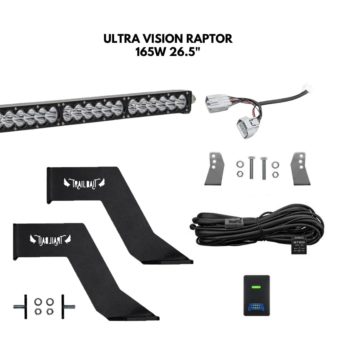 Pajero Sport Behind-Grille Light Bar