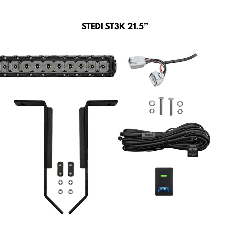 N80 Hilux Behind-Grille Light Bar